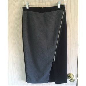 Worthington Asymmetrical Zipper Pencil Skirt 4